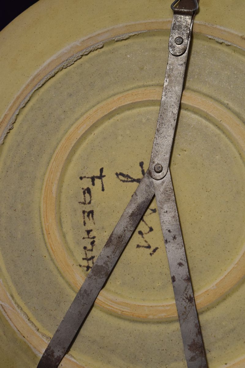 Grande piatto in grès