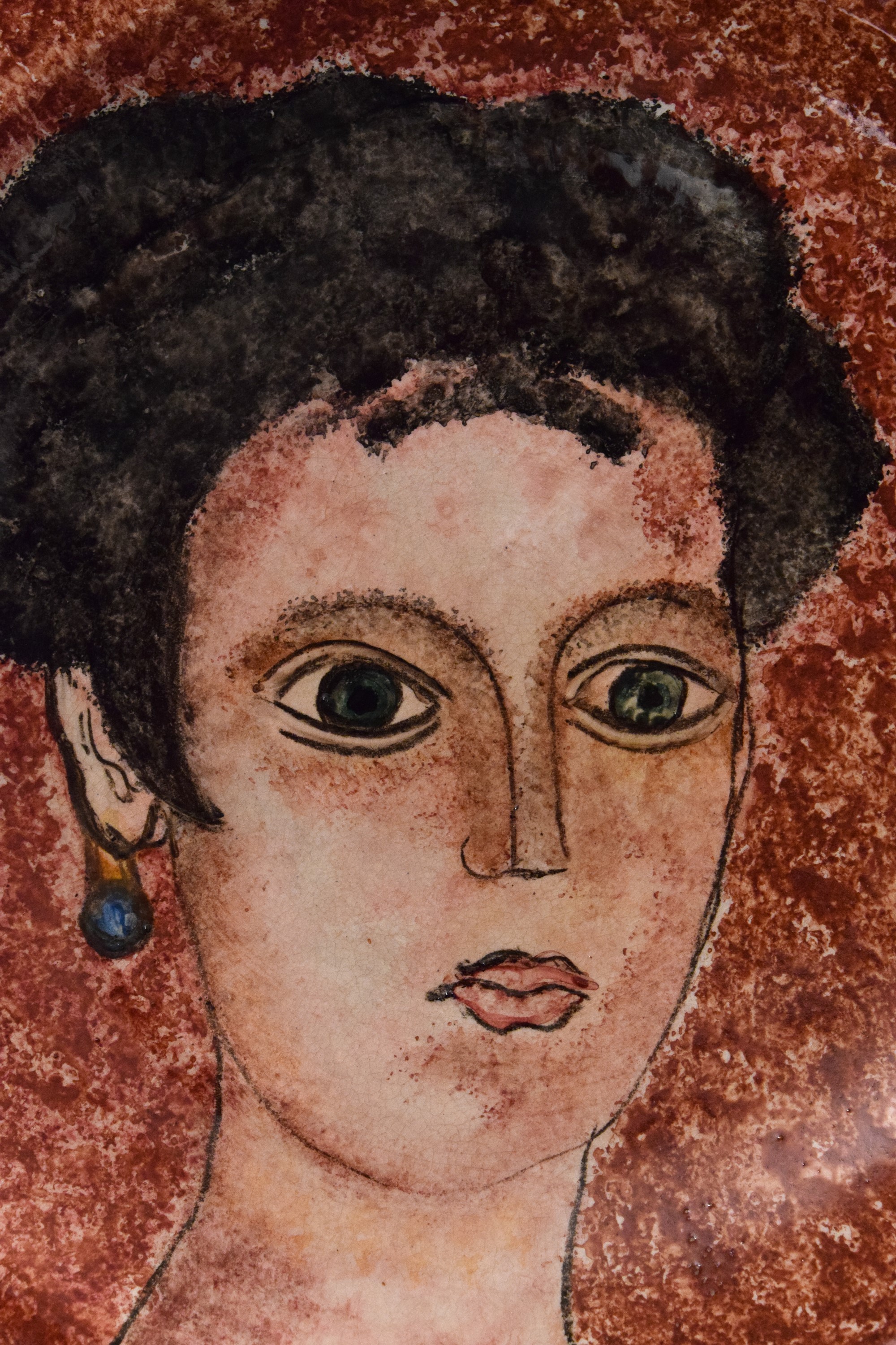 Donna con l'orecchino