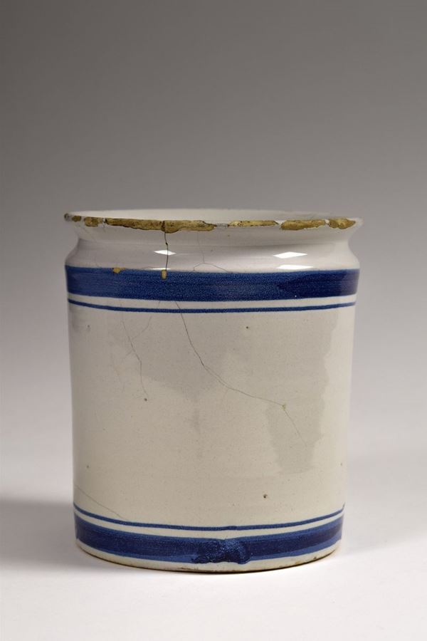 Vaso da grasso, Romagna, XIX secolo