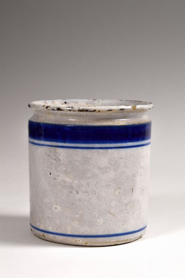 Vaso da grasso, Romagna, XIX secolo