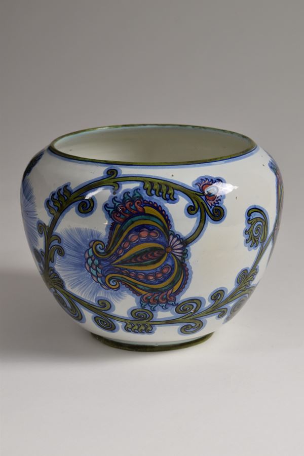 Fabbrica la Faience di Paolo Zoli - Cachepot