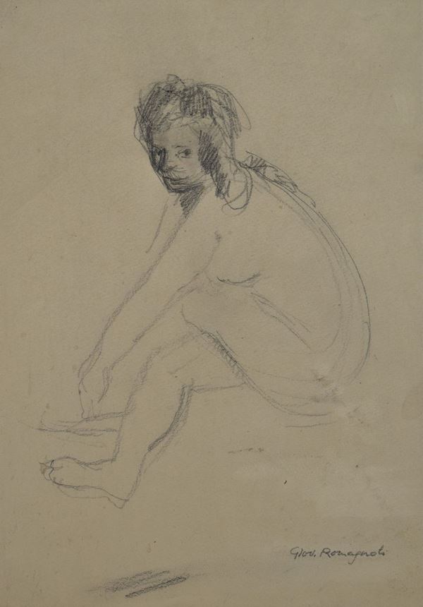 Giovanni Romagnoli - Nudo femminile