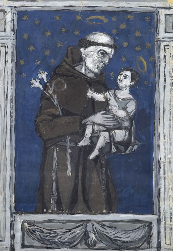 Antonio Rocchi - S. Antonio con Bambino