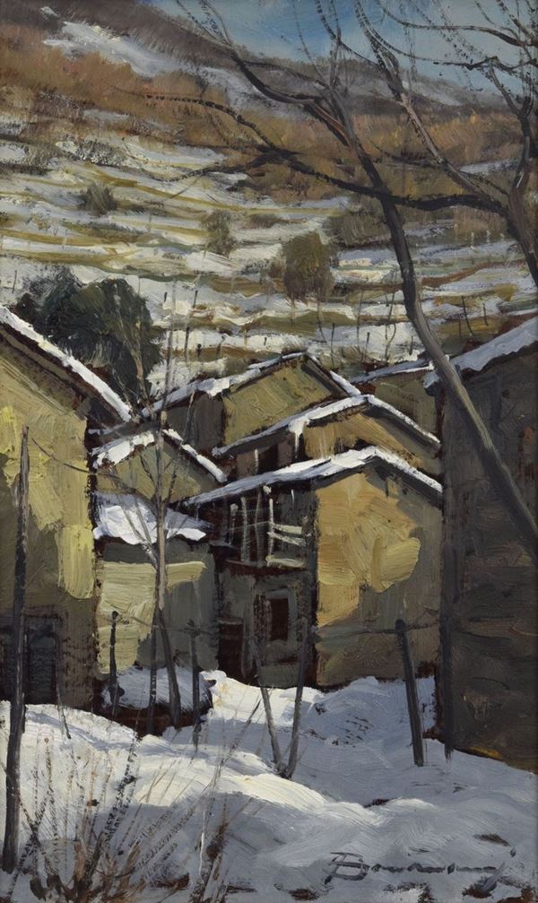 Arturo Bonanomi - Veduta di Valsassina