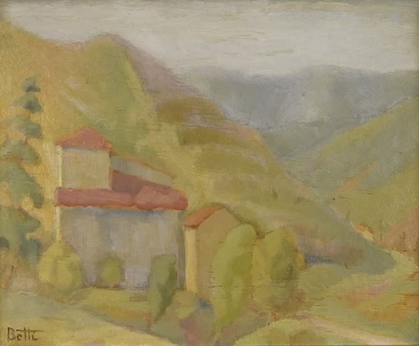 Augusto Betti - Veduta collinare