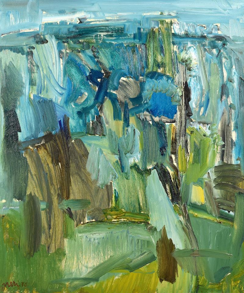 Verde in collina