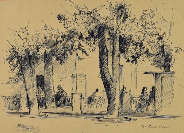 Gino Croari - Veduta cittadina