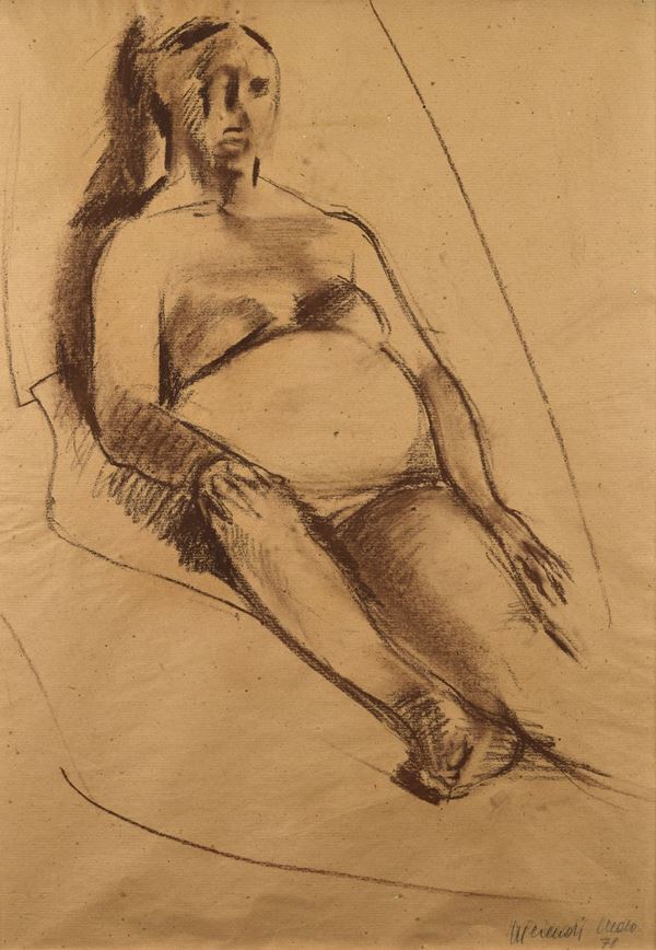Nedo  Merendi - Nudo femminile