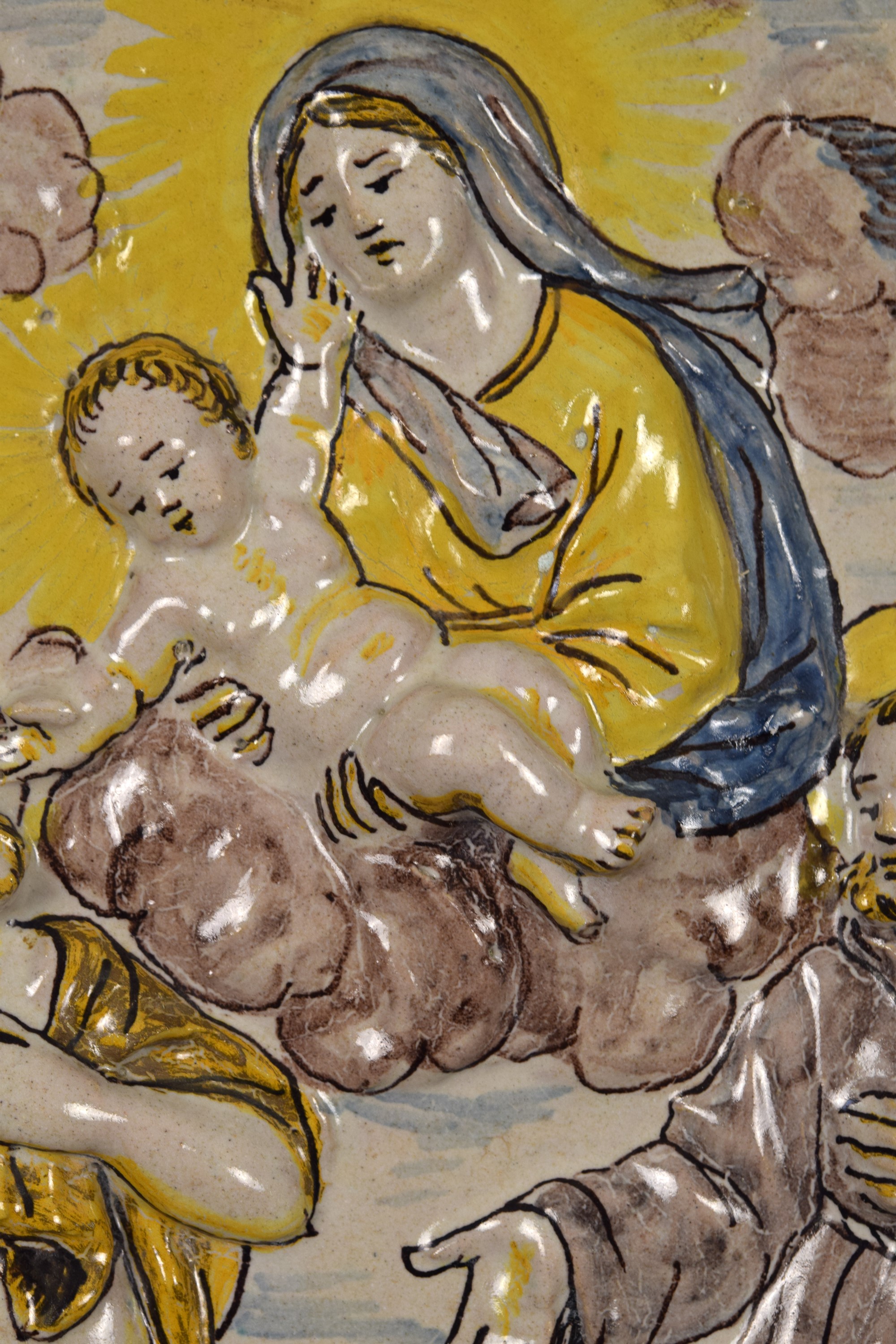 Targa devozionale, Manifattura Toscana, fine XVIII inizio XIX