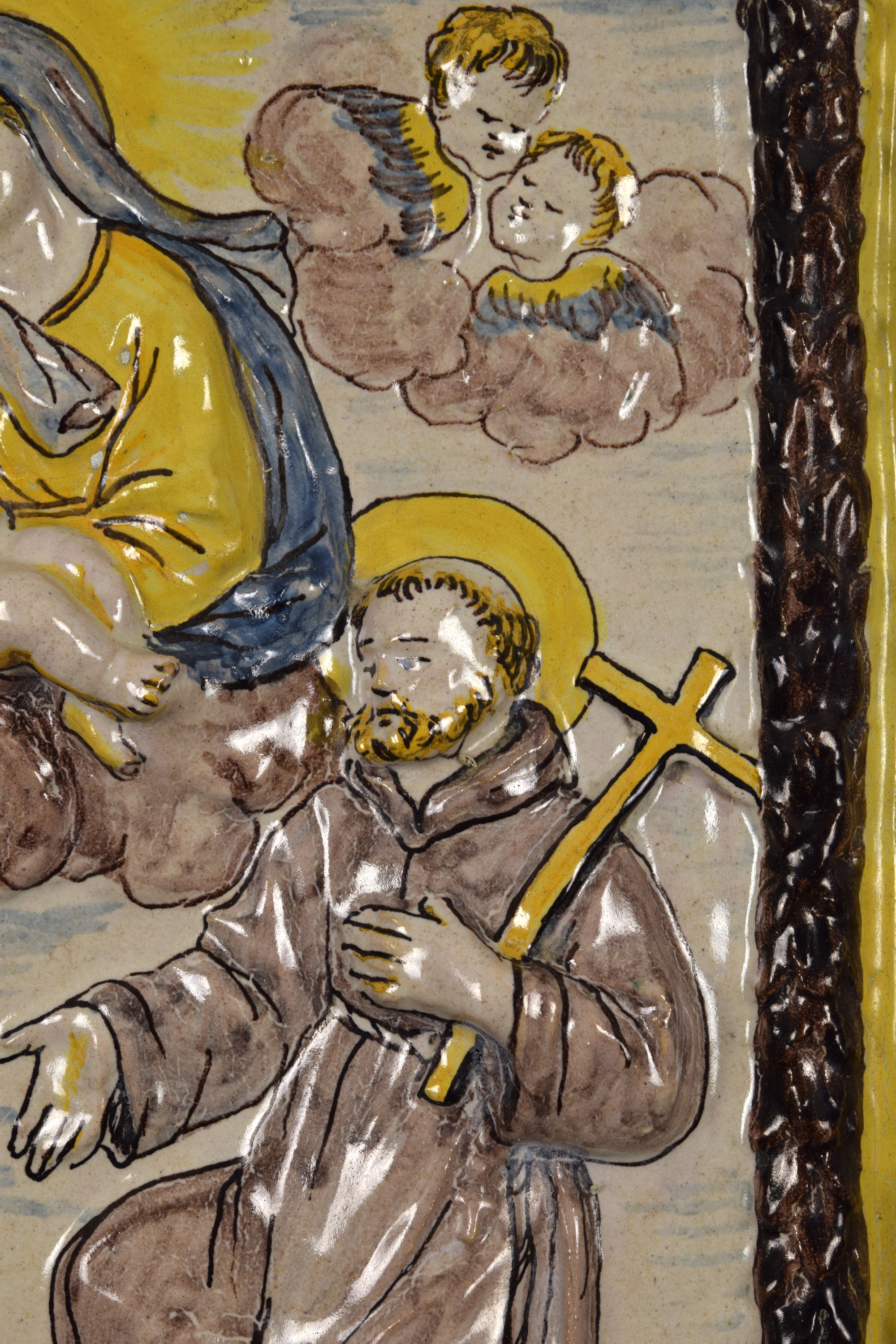 Targa devozionale, Manifattura Toscana, fine XVIII inizio XIX