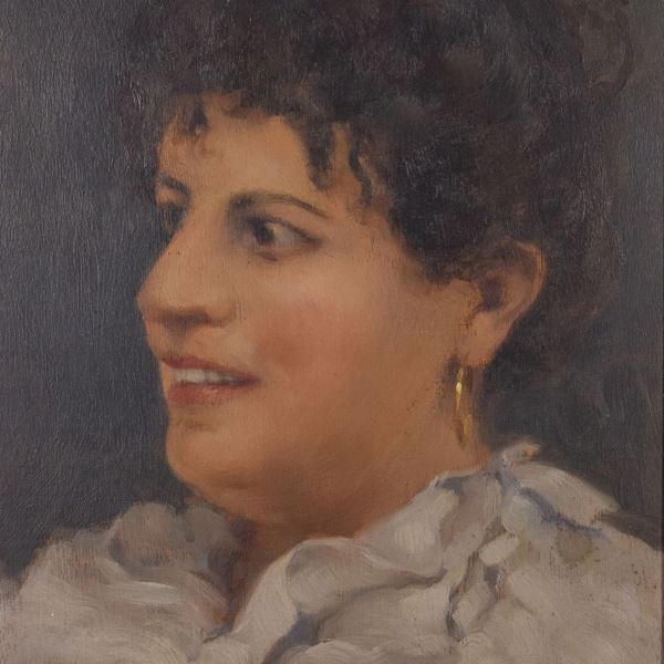 Augusto  Colombo - Ritratto di donna