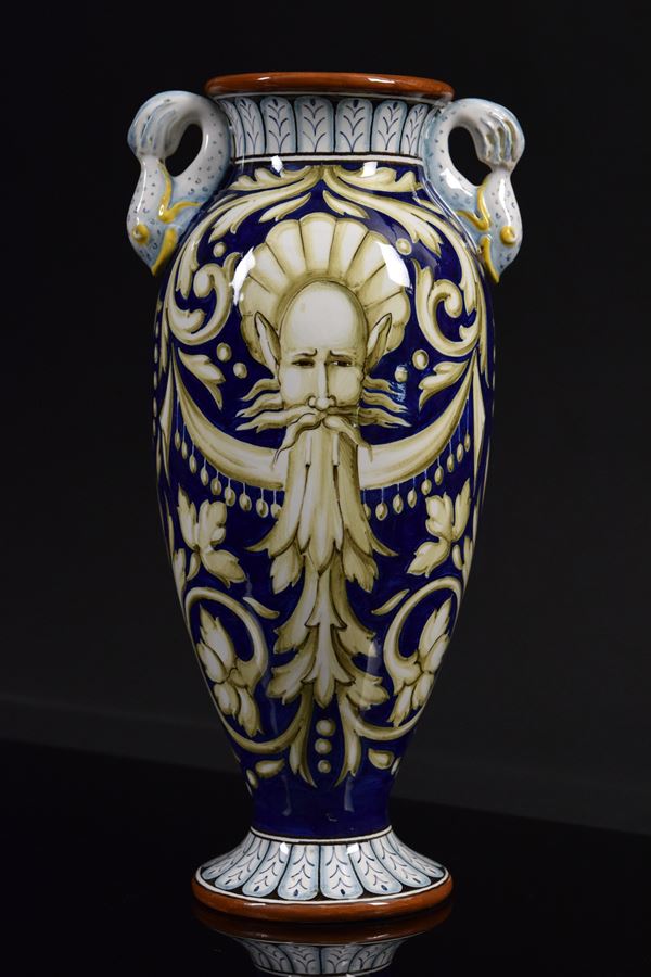Goffredo Castellini - Vaso a due manici