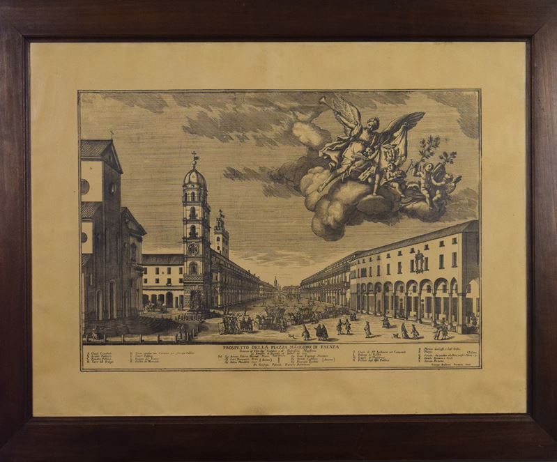 Prospetto Piazza Maggiore di Faenza