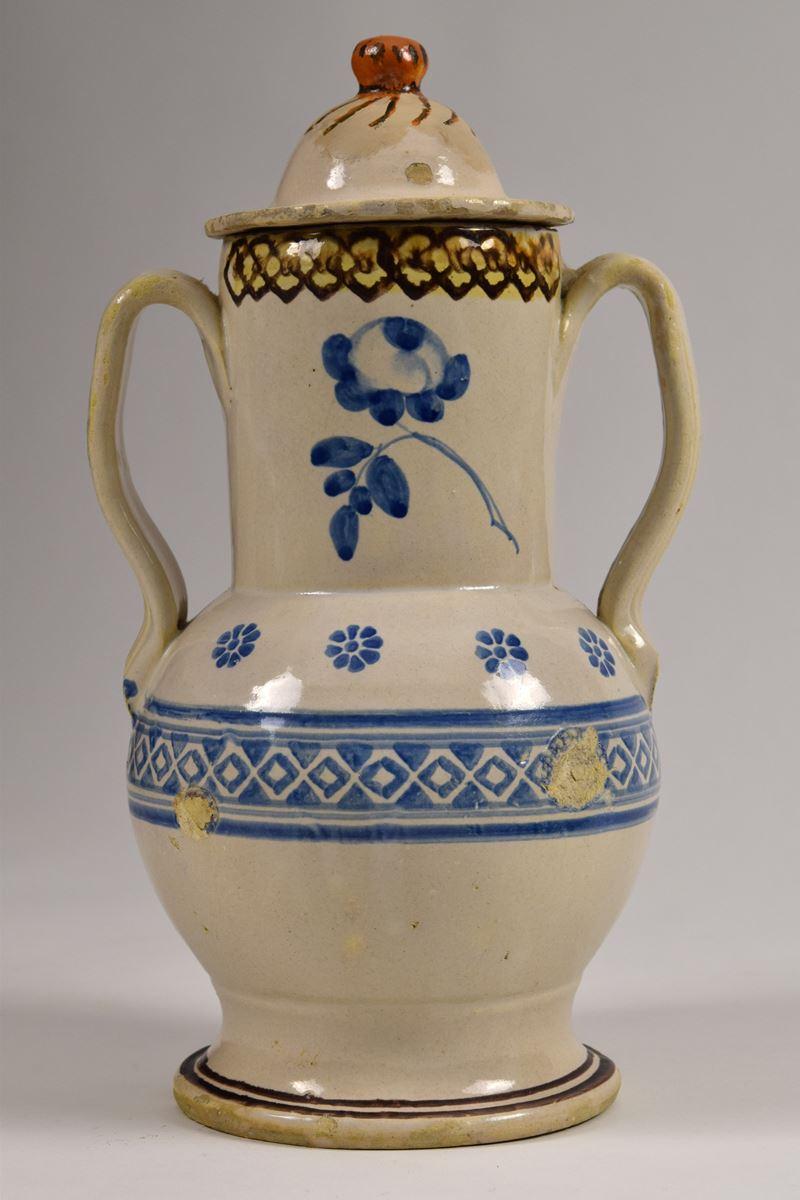 Brocca a due manici, Puglia, inizio XIX secolo