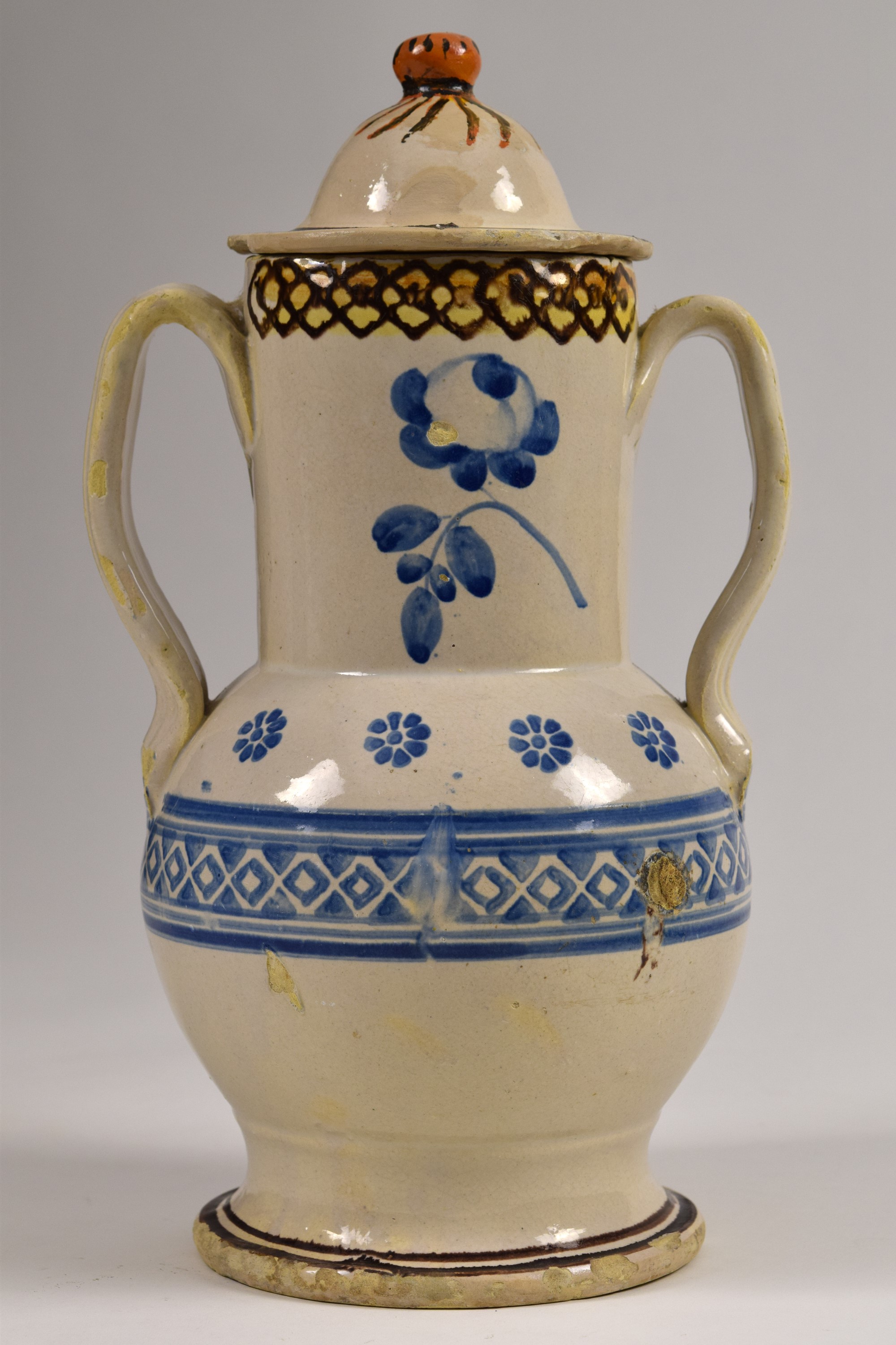 Brocca a due manici, Puglia, inizio XIX secolo