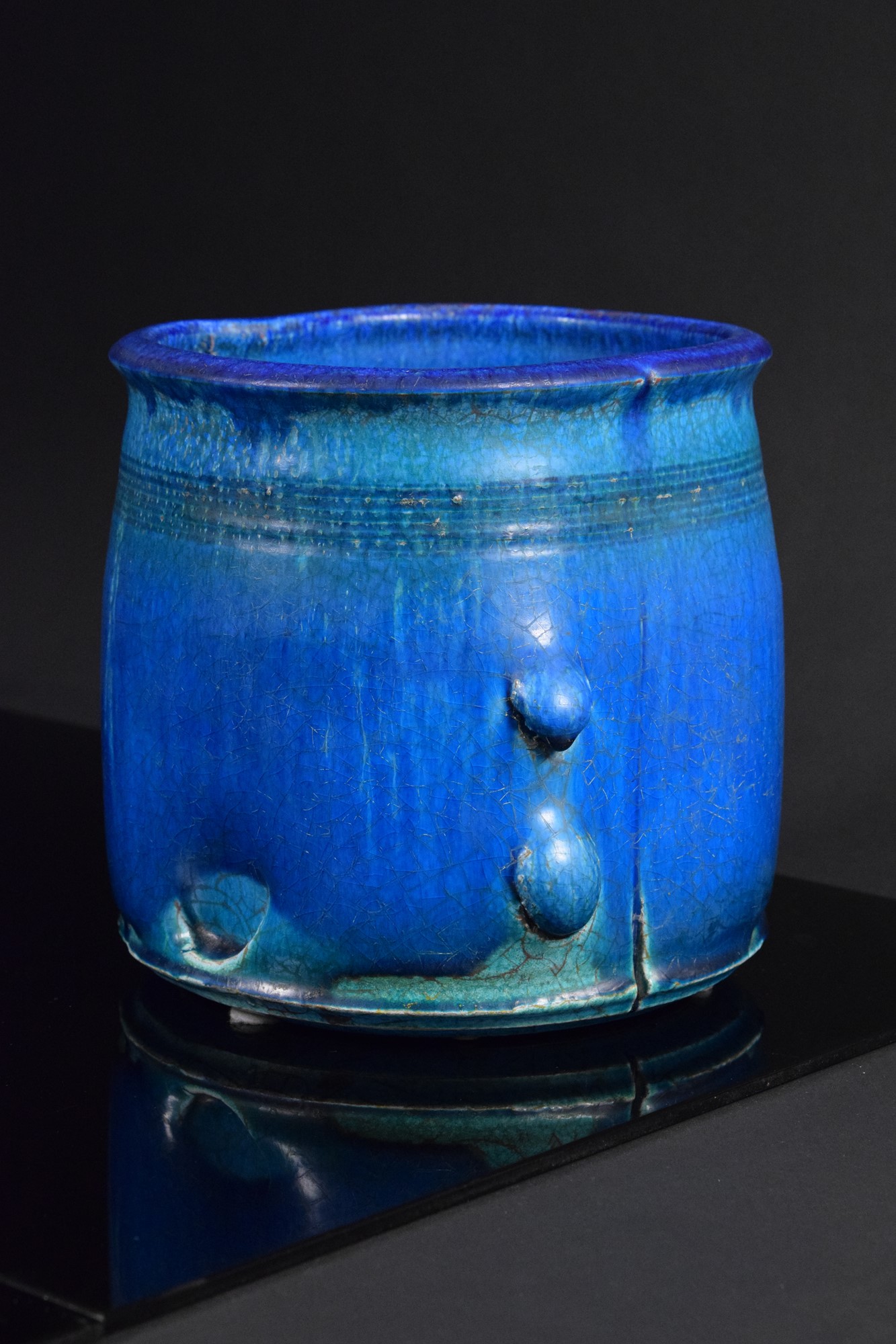 Vaso Sconvolto Blu