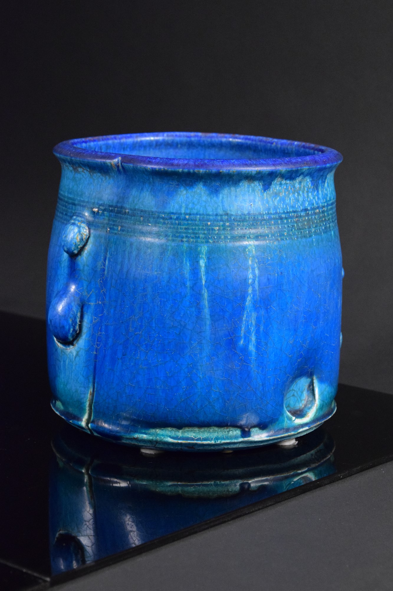 Vaso Sconvolto Blu