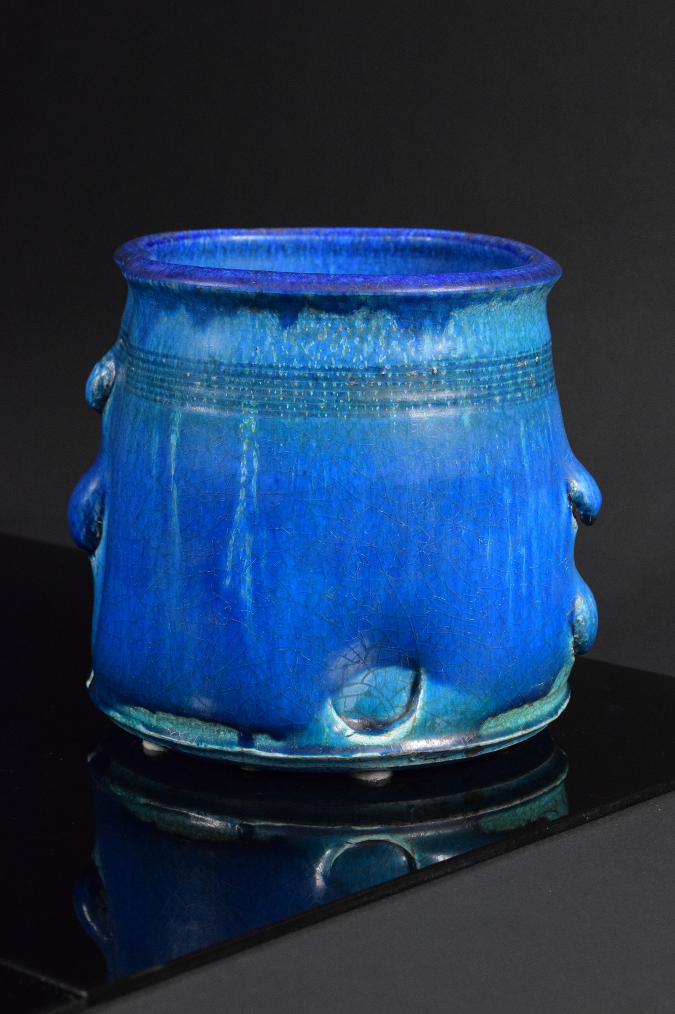 Vaso Sconvolto Blu