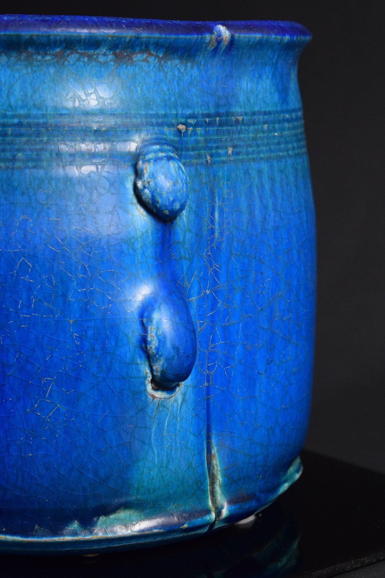 Vaso Sconvolto Blu