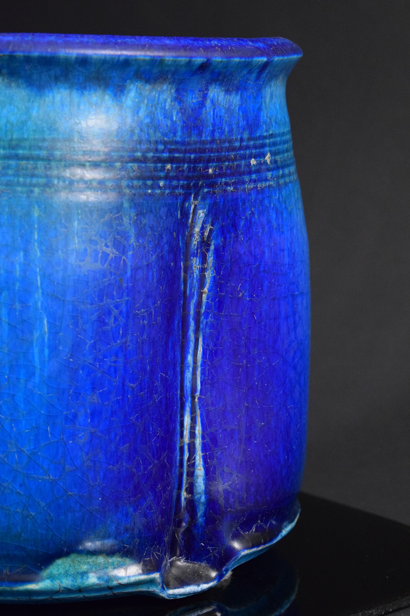 Vaso Sconvolto Blu