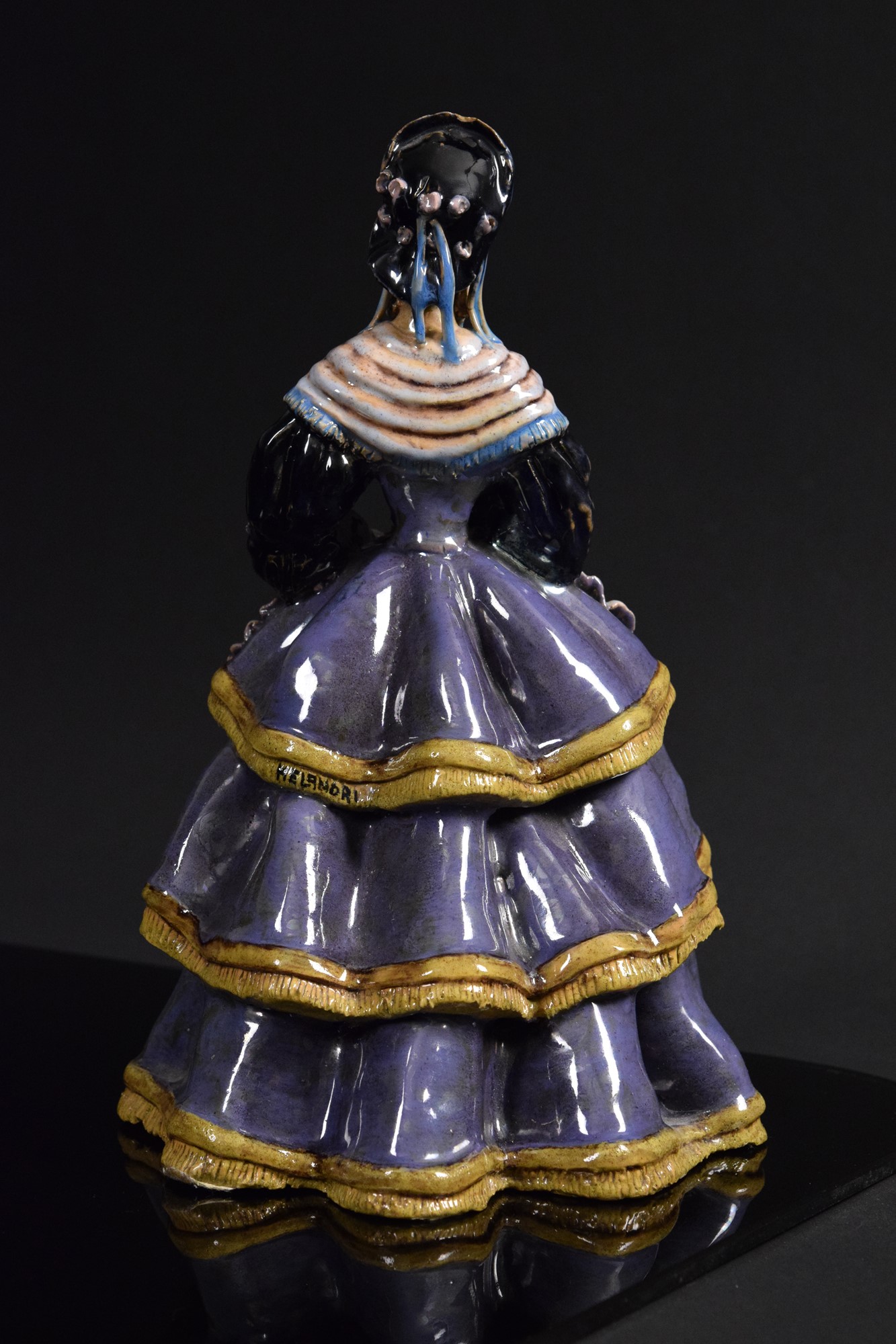 Dama con ventaglio