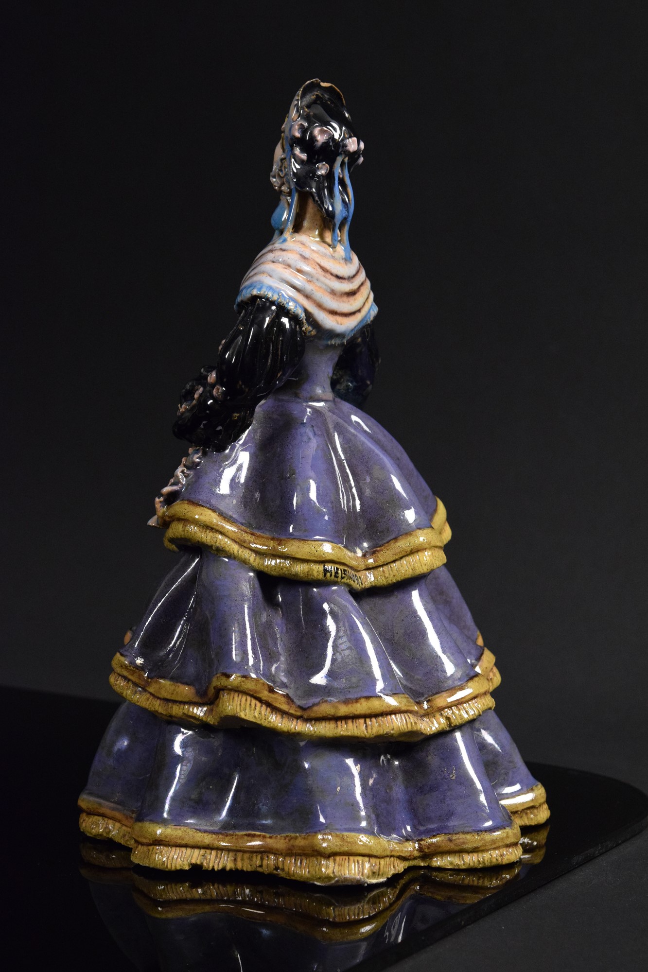 Dama con ventaglio