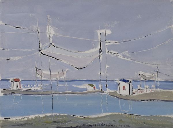 Francesco  Rossini - Paesaggio Marino