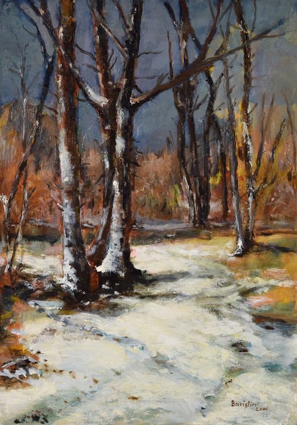 Nildo Breviglieri - Paesaggio con neve