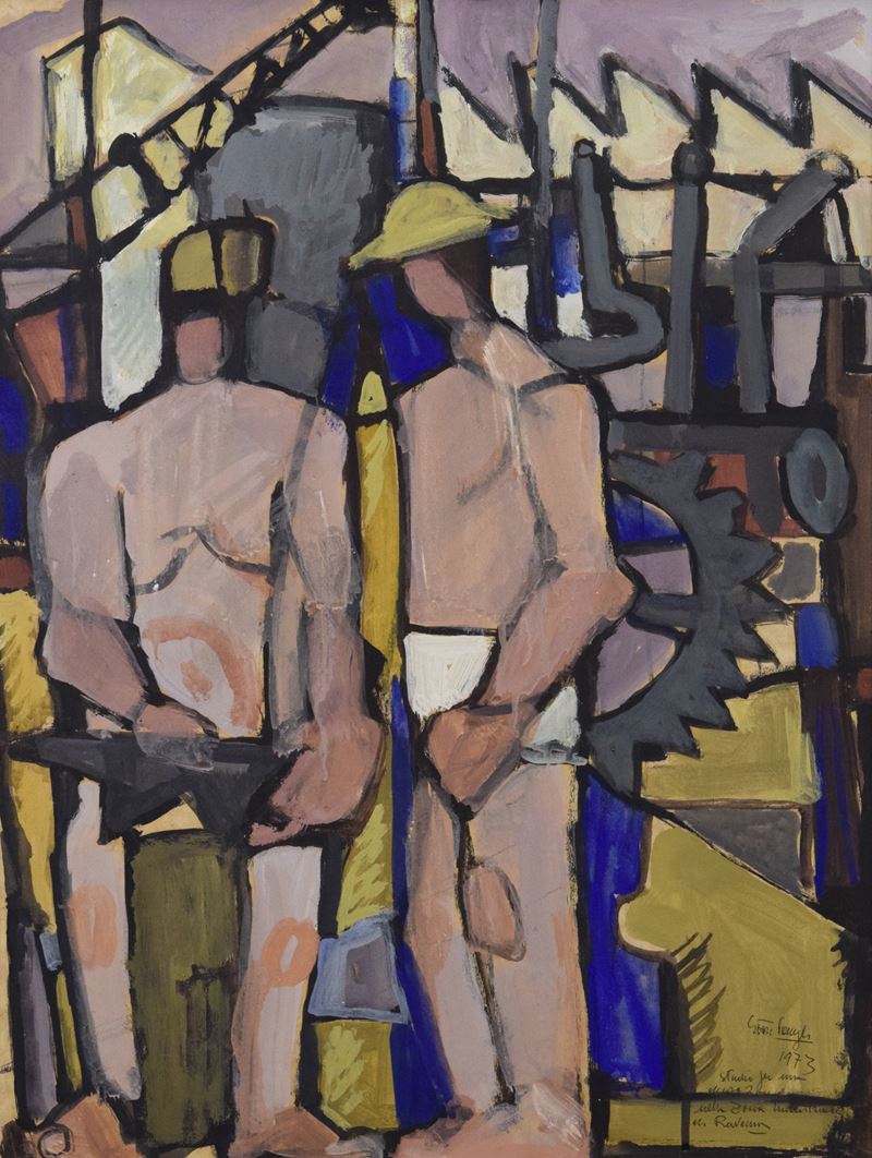 Studio per zona industriale di Ravenna