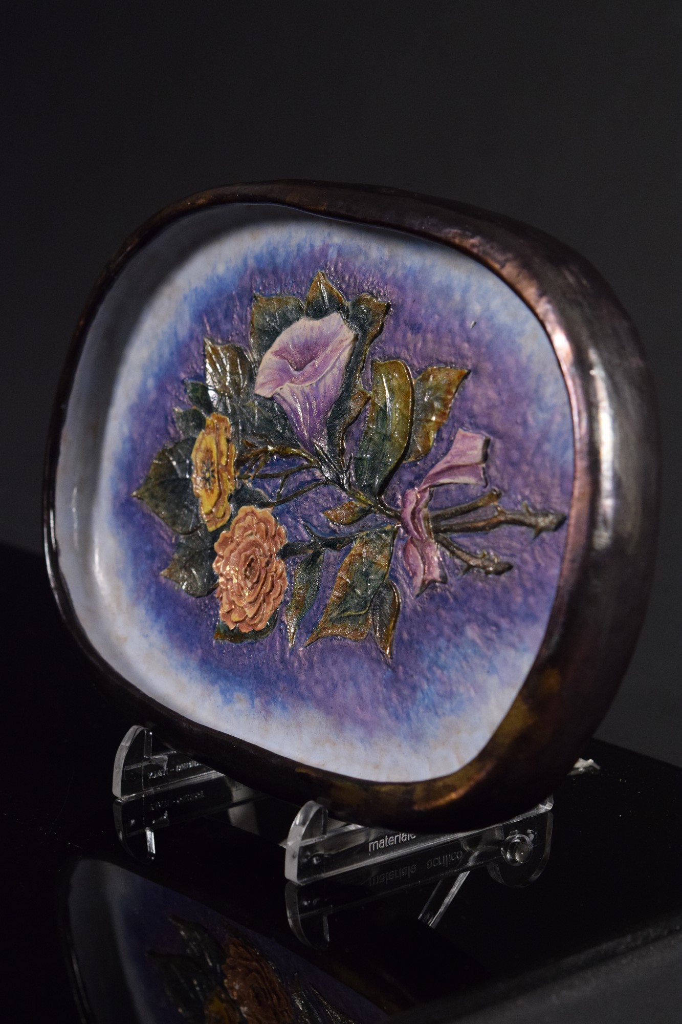 Ovale con fiori