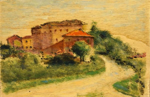Giuseppe Golfieri - "Mattino a Dozza"