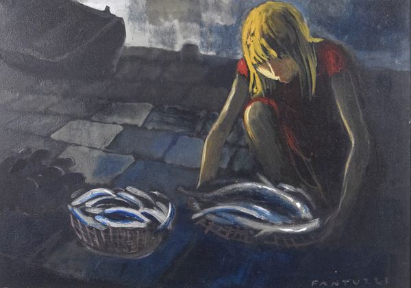 Eliano  Fantuzzi - "Pescivendola"