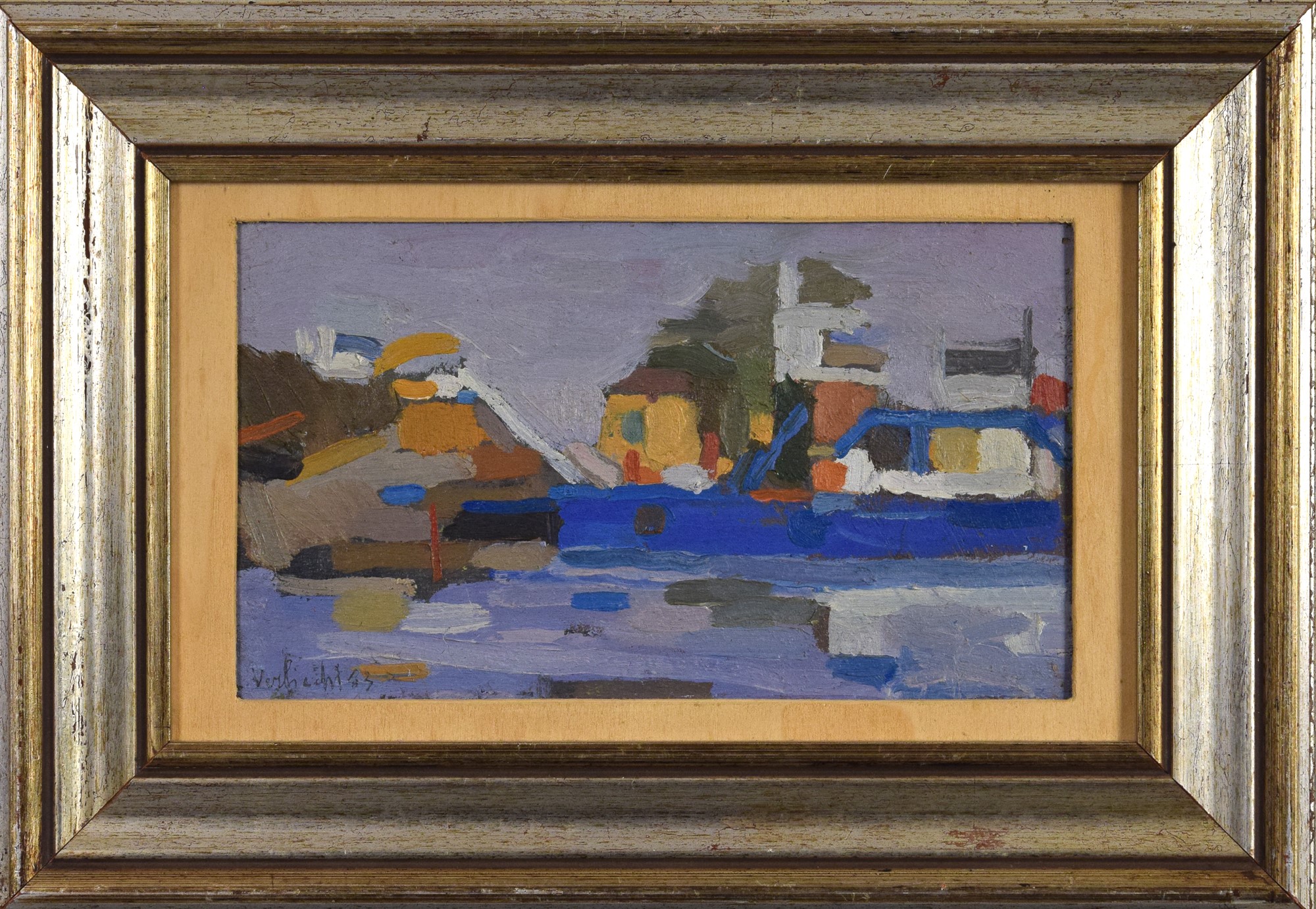 Paesaggio in blu