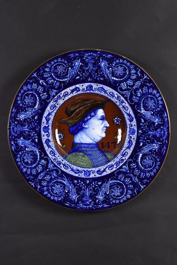 Pietro  Melandri - Grande Piatto da parata