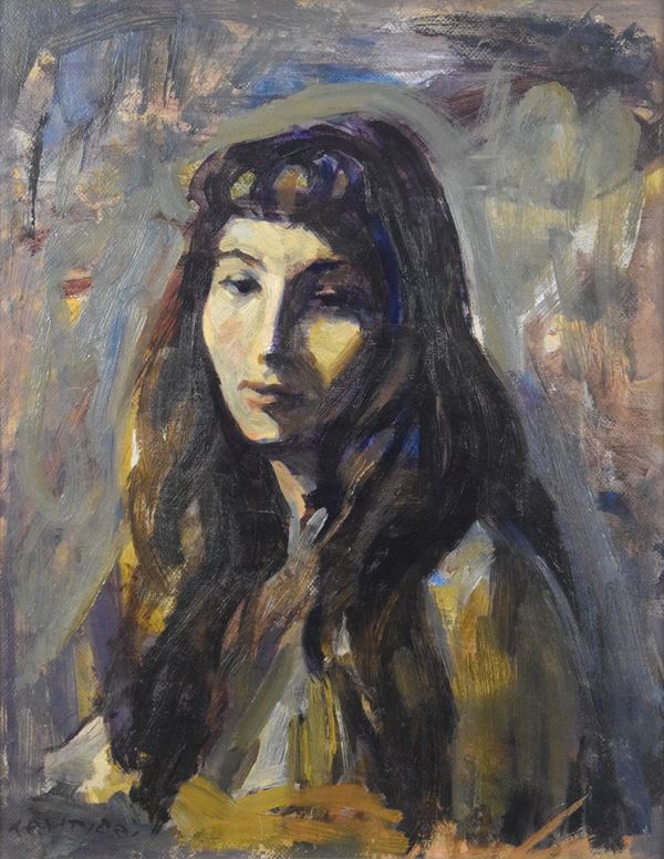 Giuseppe Tampieri - Giovane donna