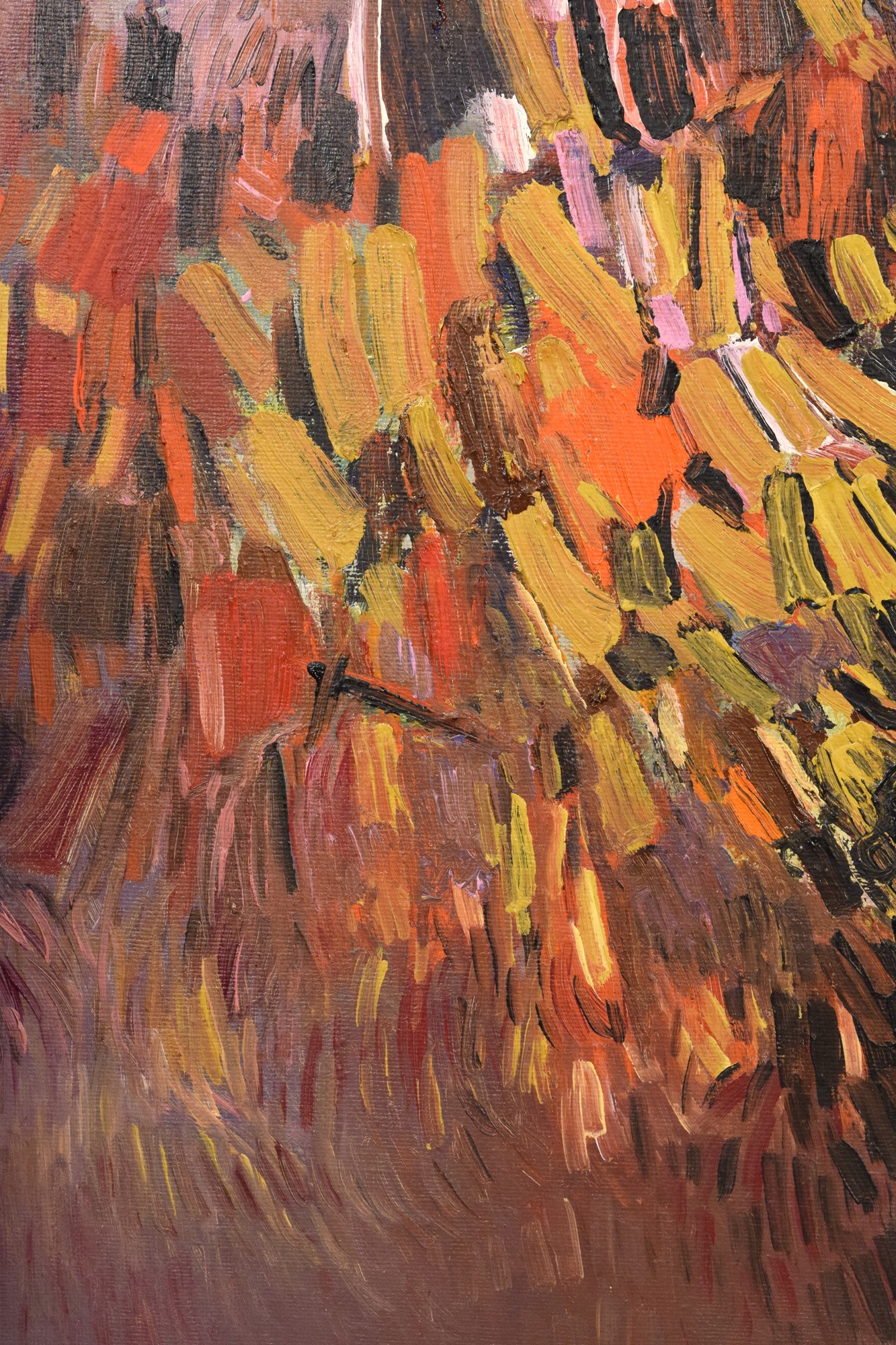 "Un pesce come segnale di divieto in periferia"