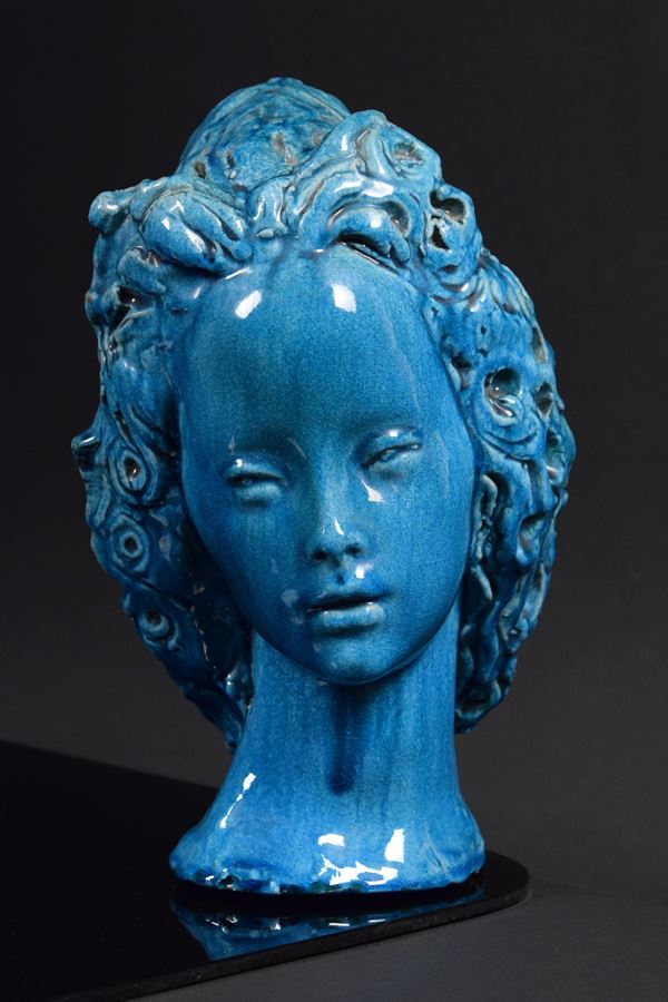 Domenico Matteucci - Testa di ragazza
