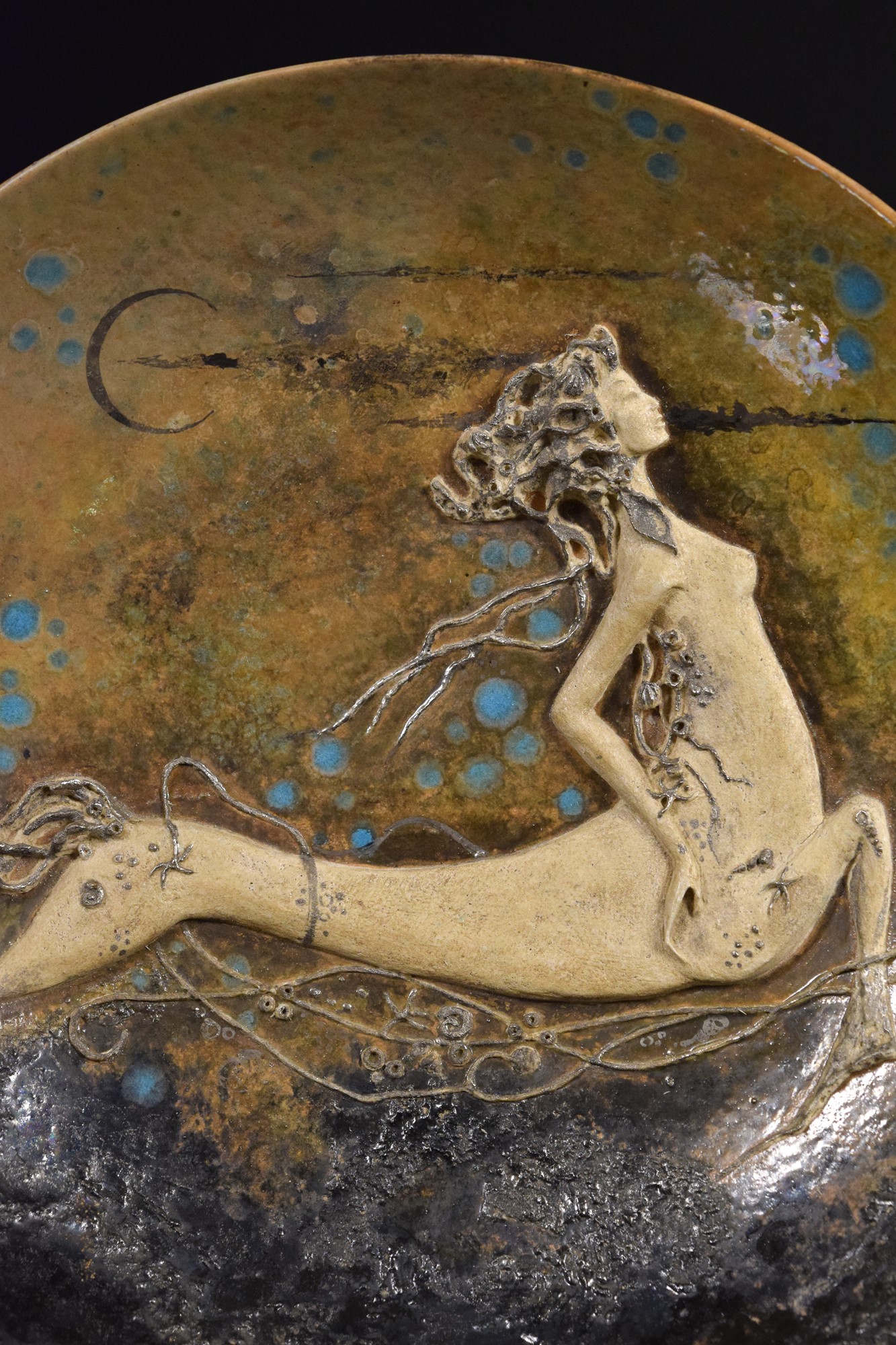Pietro Melandri - Ciotola con figura mitologica