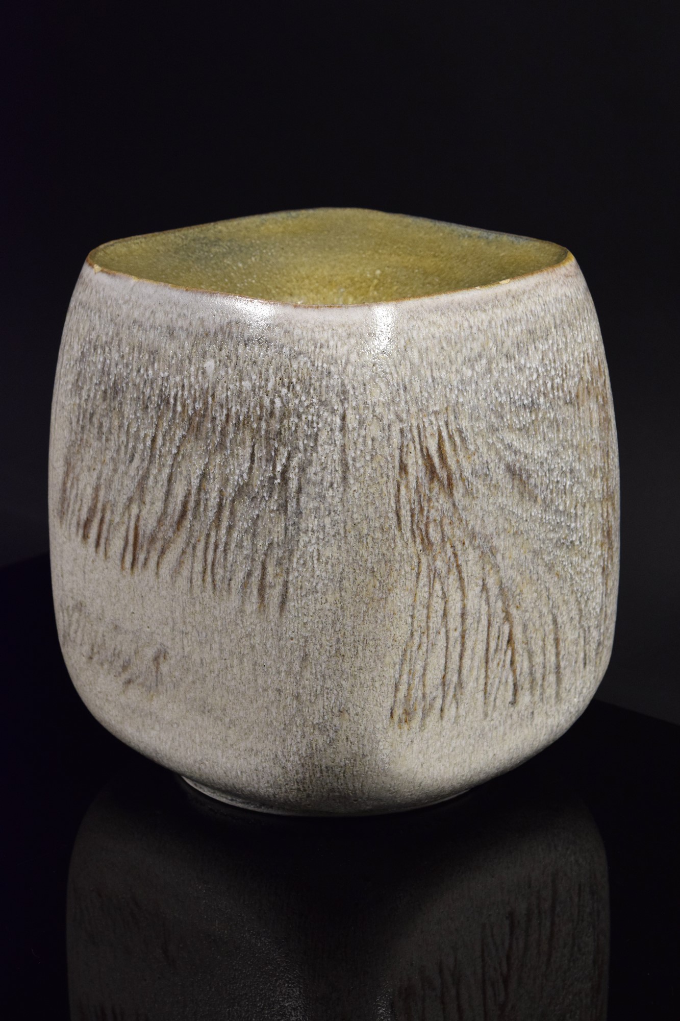 Carlo Zauli - Grande vaso in grès verde