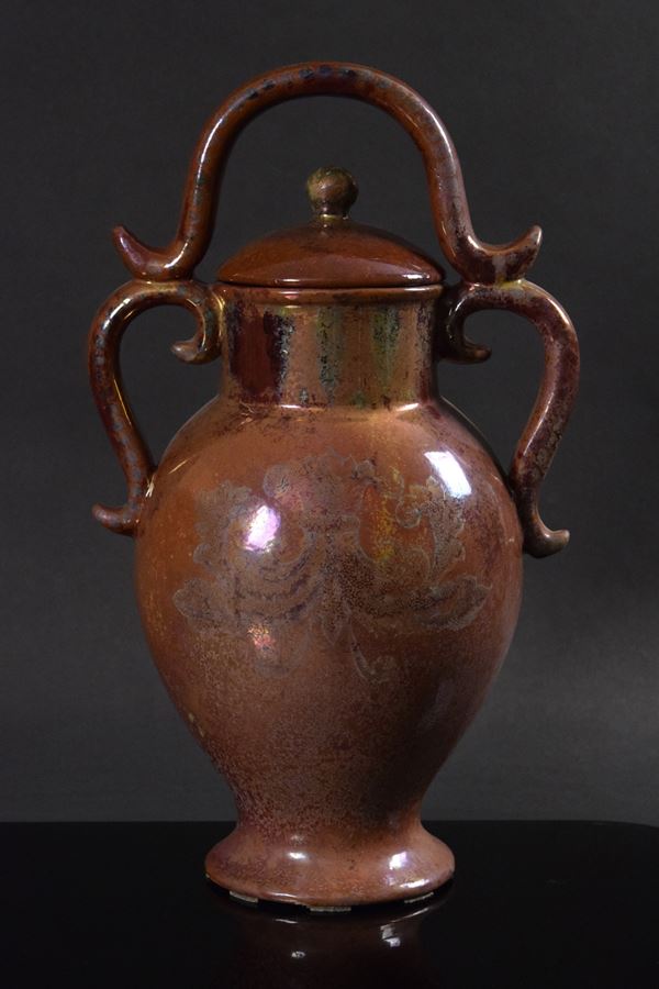 Pietro  Melandri - Vaso con coperchio