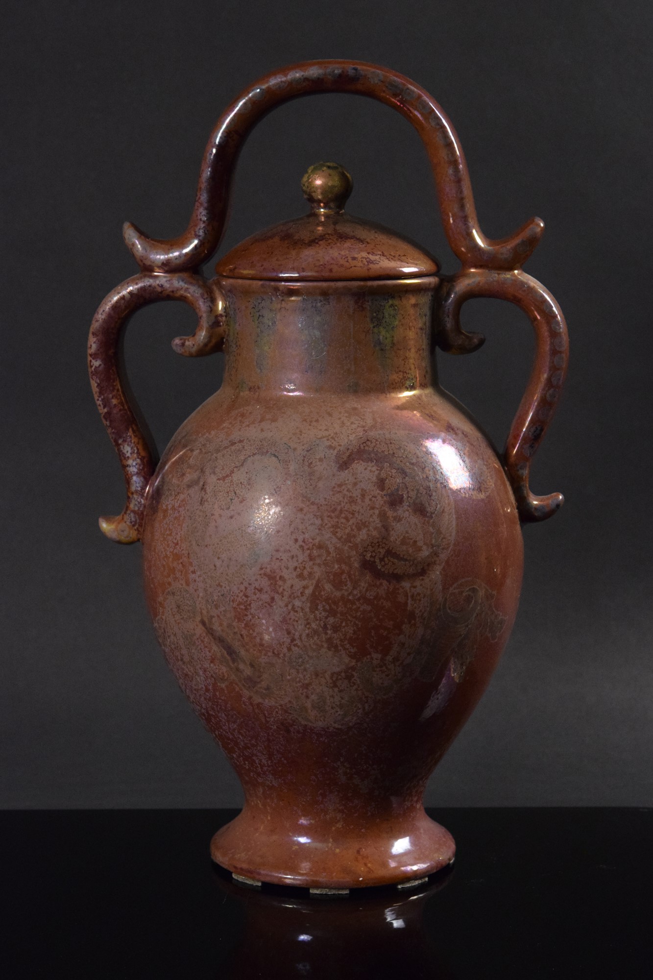 Pietro Melandri - Vaso con coperchio
