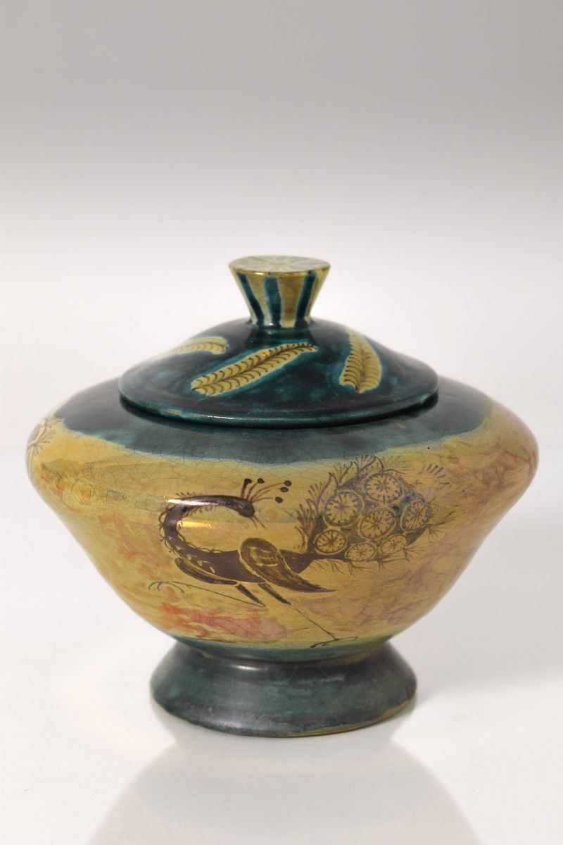 Vasetto con coperchio