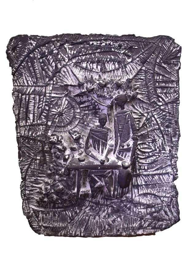 Angelo Biancini - Merenda nel prato