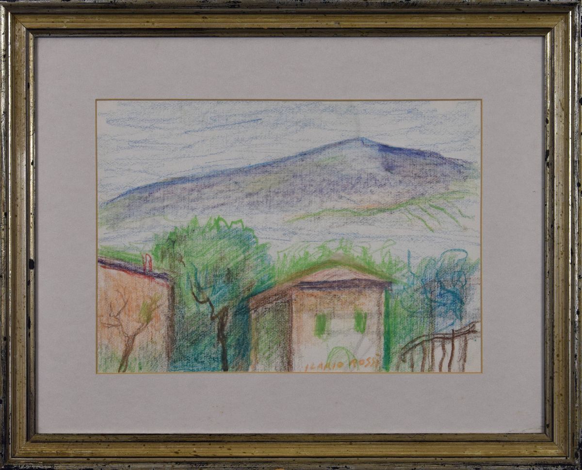 Paesaggio con case