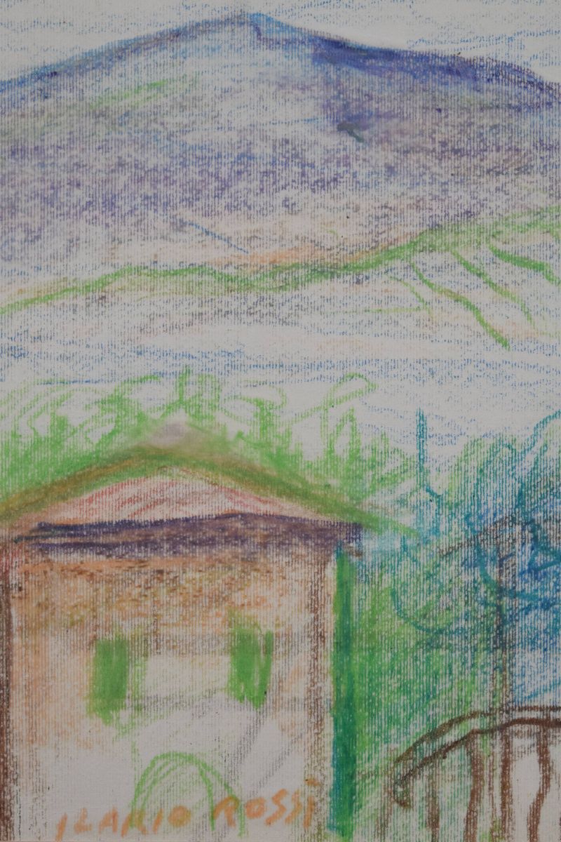 Paesaggio con case