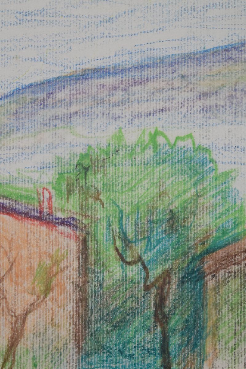 Paesaggio con case