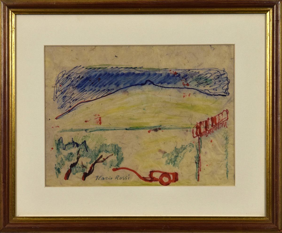 Paesaggio con carretto