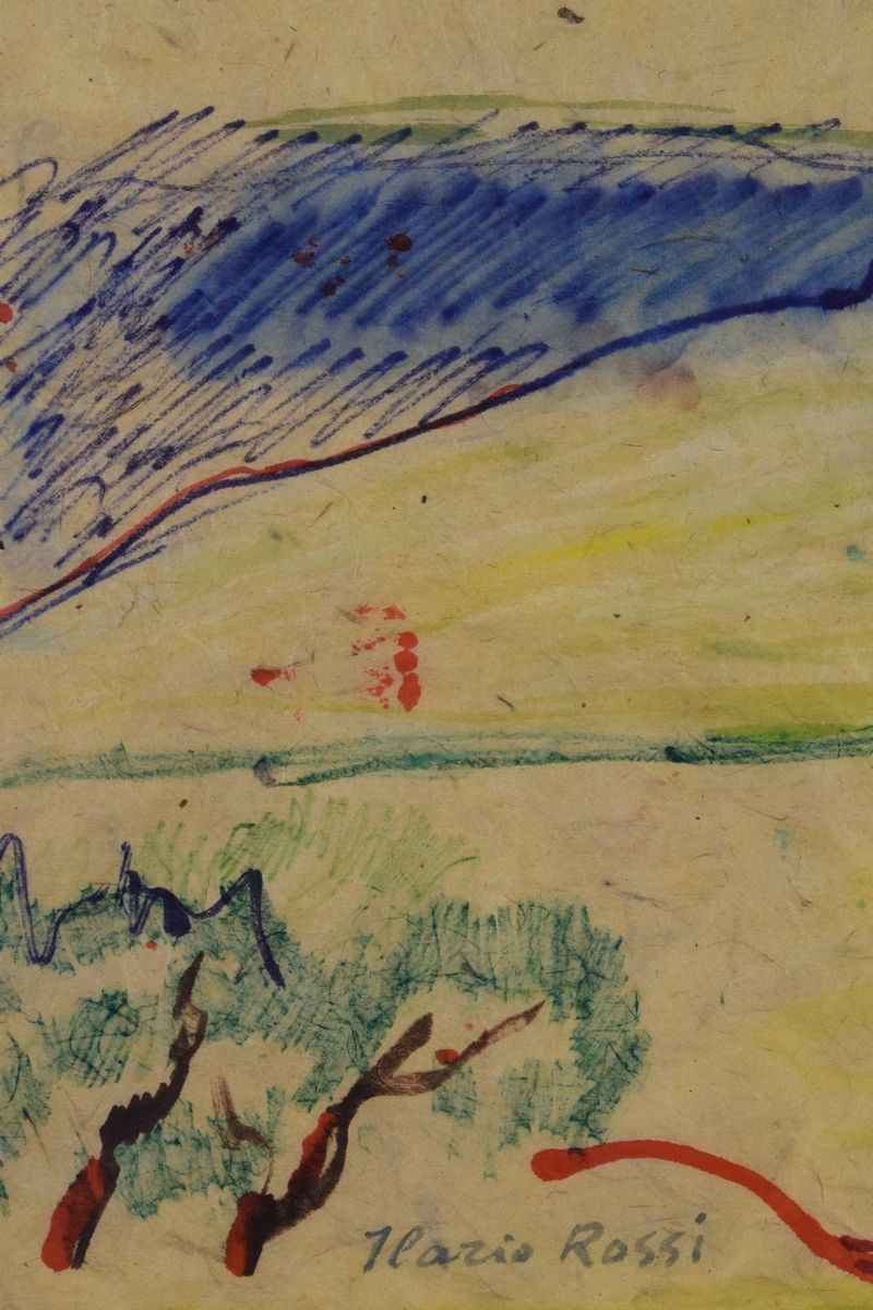Paesaggio con carretto
