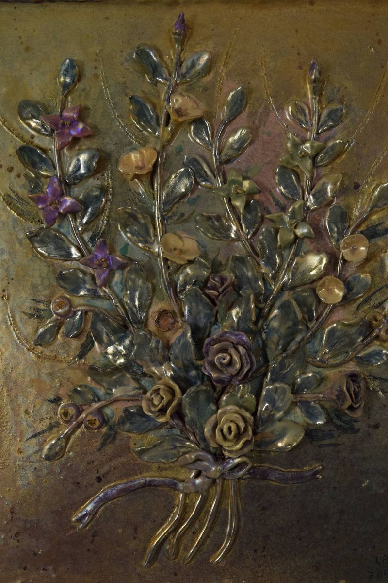 Pannello con fiori