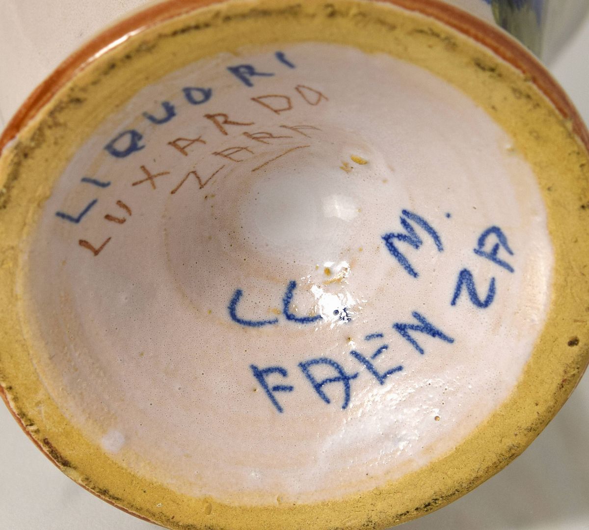 Bottiglia pubblicitaria liquore Luxardo Zara